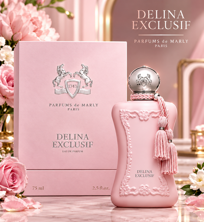 Delina Exclusif by Parfums de Marly 2.5oz-75mL PARFUM Original & 100% Authentic